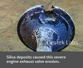 Silica Erosion. Centek Labs Syracuse